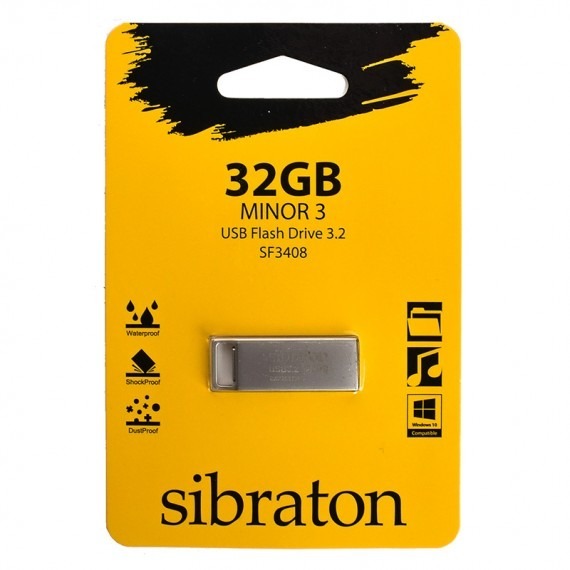  فلش 32 گیگ Sibraton مدل SF3408 USB3.2 Minor 3 