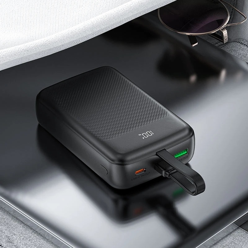  پاوربانک 20000 ایس فست ACEFAST M14 توان 22.5 وات همراه با کابل متصل 