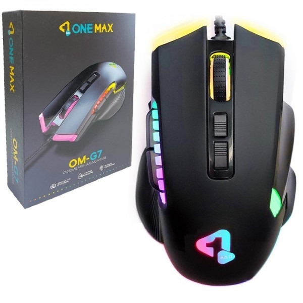  موس گیمینگ سیم دار وان مکس (ONE MAX) مدل OM-G7 