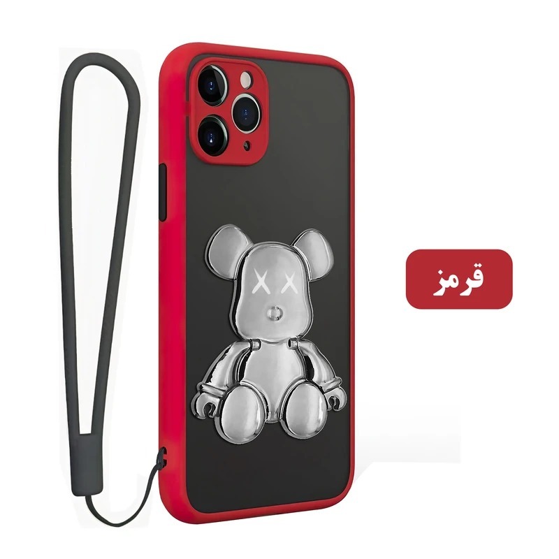  کاور اسپارتان مدل MBC Teddy مناسب برای گوشی موبایل سامسونگ Galaxy A52 به همراه بند نگهدارنده 