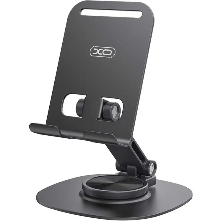هولدر گوشی موبایل رومیزی فلزی تاشو با چرخش 360 درجه ایکس او C151