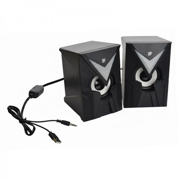  اسپیکر لپ‌تاپی دو تکه ایکس فورتک X4TECH مدل X-S7 با نور RGB 
