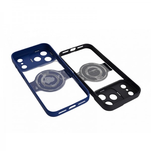  قاب آیفون استندشو محافظ لنزدار Metal Stand 