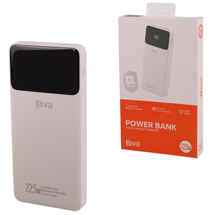 پاوربانک 10000 بیوا Biva BP-020 توان 22.5 وات