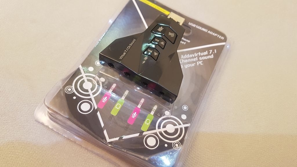  کارت صدا USB مدل 3D 