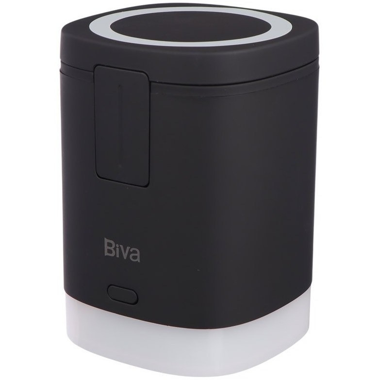  استند و شارژر وایرلس چندکاره مگنتی بیوا Biva WLC-12 3in1 Fast wireless Charger با امکان شارژ اپل واچ 