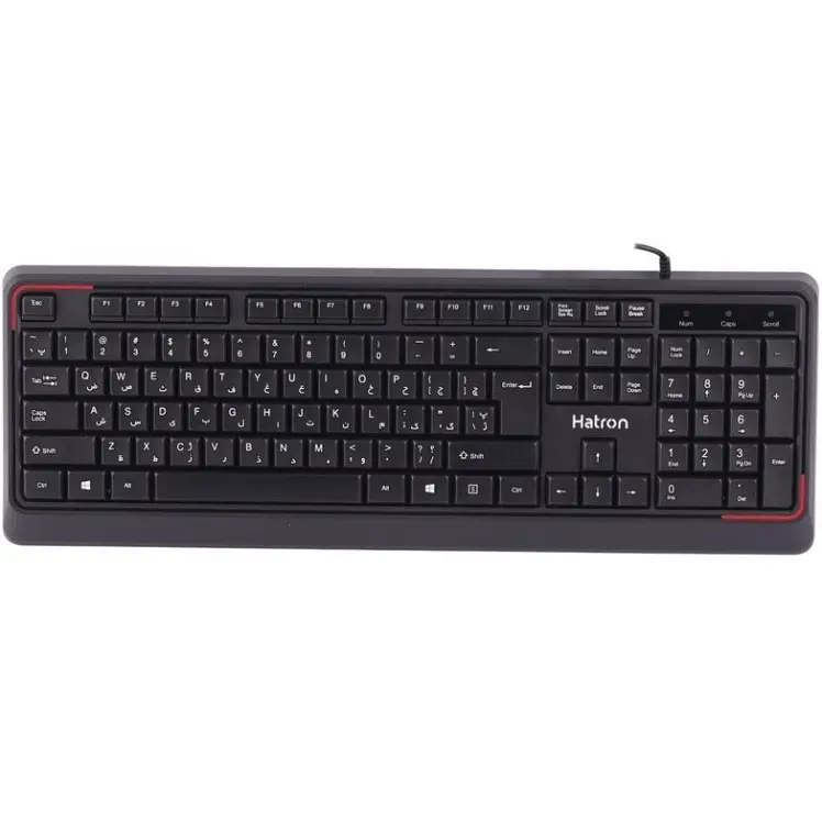 کیبورد سیمی هترون Hatron مدل HK180