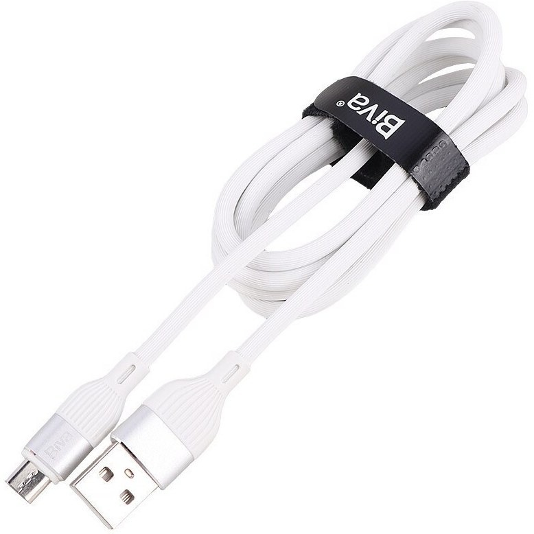  کابل میکرو یو اس بی فست شارژ 2.4 آمپر بیوا C-02V طول 1.2 متر 