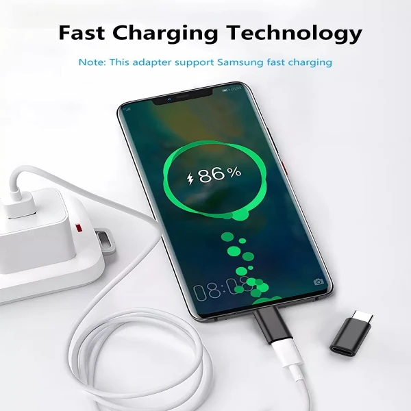  مبدل لایتینگ به USB_C مدل DA_00 