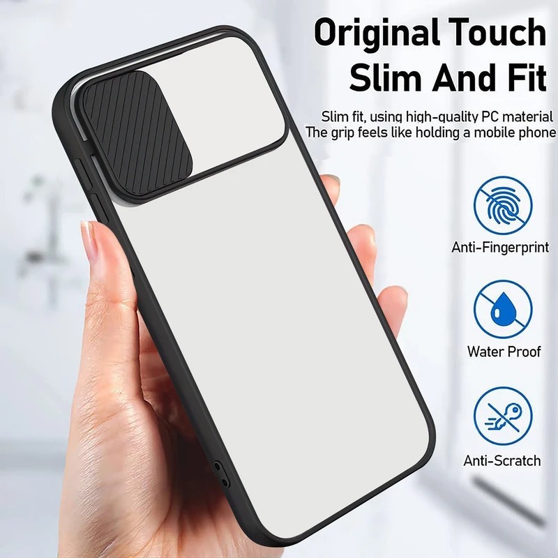  کاور گاردتک مدل Camshield مناسب برای گوشی موبایل سامسونگ Galaxy A42 به همراه بند 