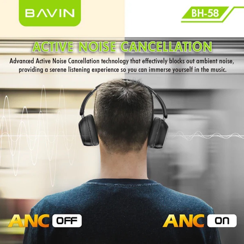  هدفون بلوتوث باوین Bavin BH58 