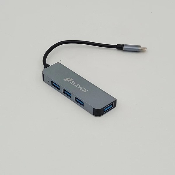  هاب Eleven H801 Type-C USB3.0 4Port 