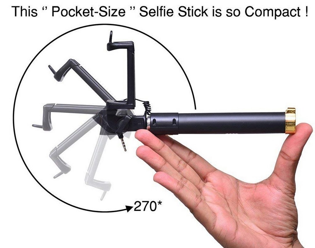  مونوپاد کابلی SELFIE STICK 