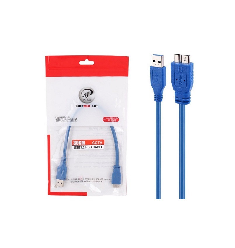  کابل 30 سانتی USB3.0 هارد اکسترنال XP 