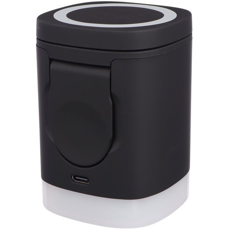  استند و شارژر وایرلس چندکاره مگنتی بیوا Biva WLC-12 3in1 Fast wireless Charger با امکان شارژ اپل واچ 