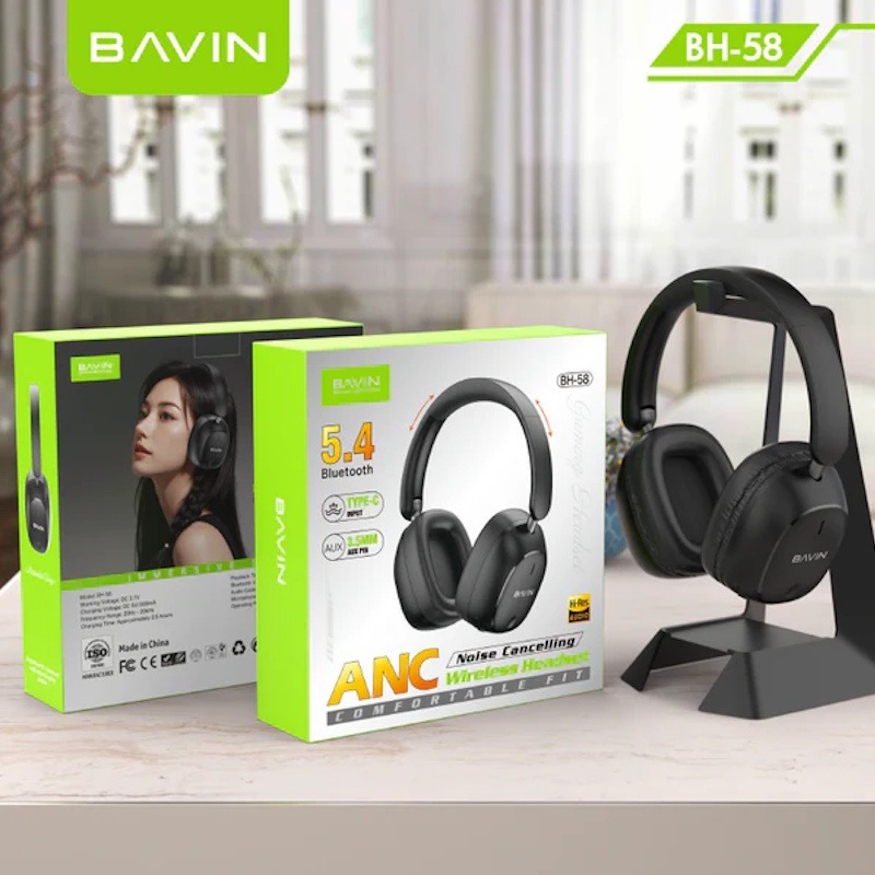  هدفون بلوتوث باوین Bavin BH58 