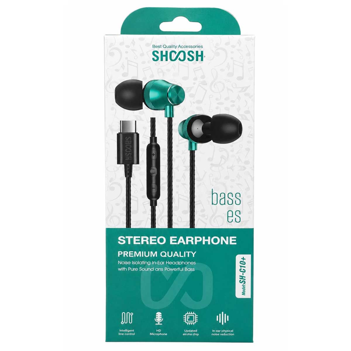  هدفون شوش SHOOSH SH-C10 TYPE C 