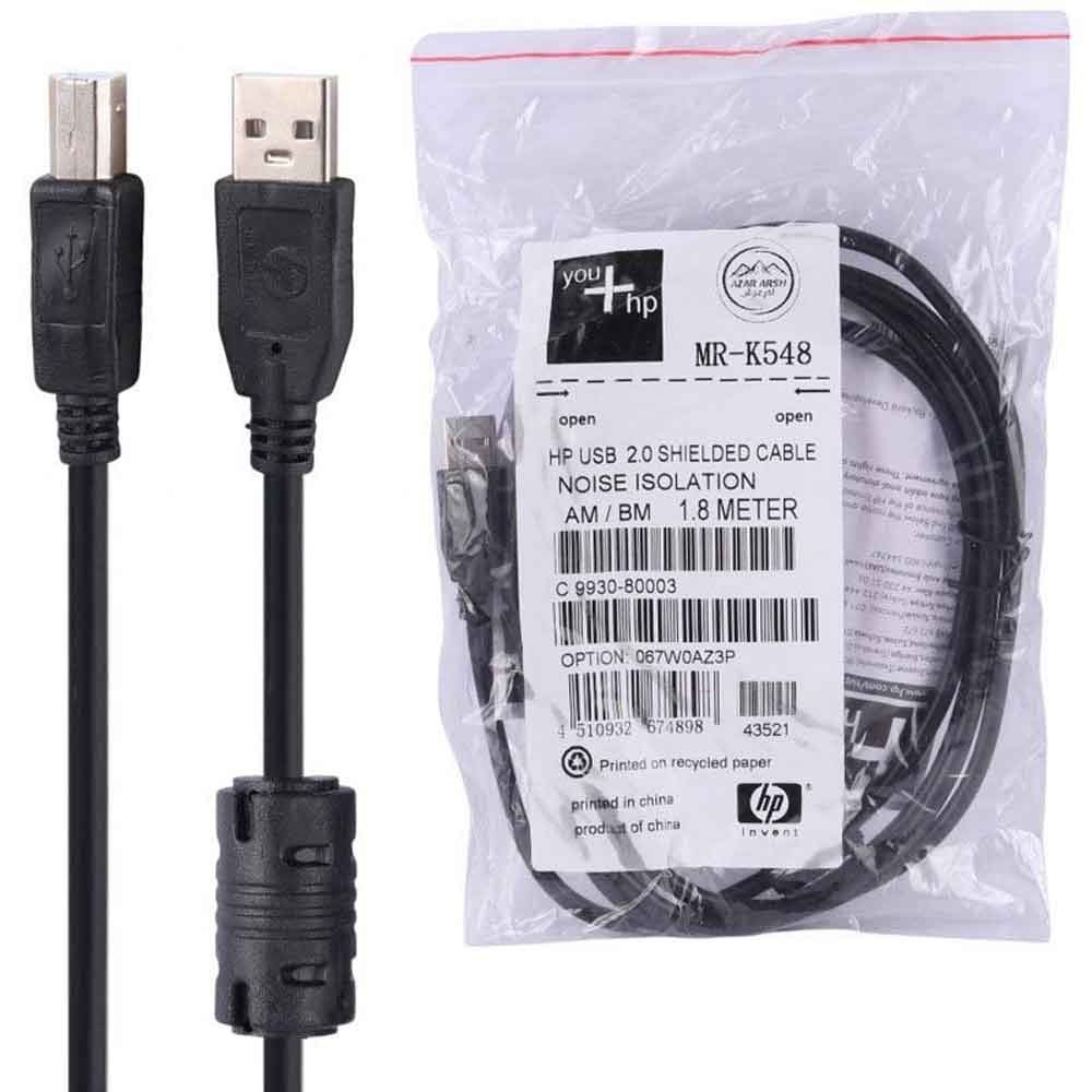  کابل پرینتر HP مدل MR-K548 طول 1.8 متر 
