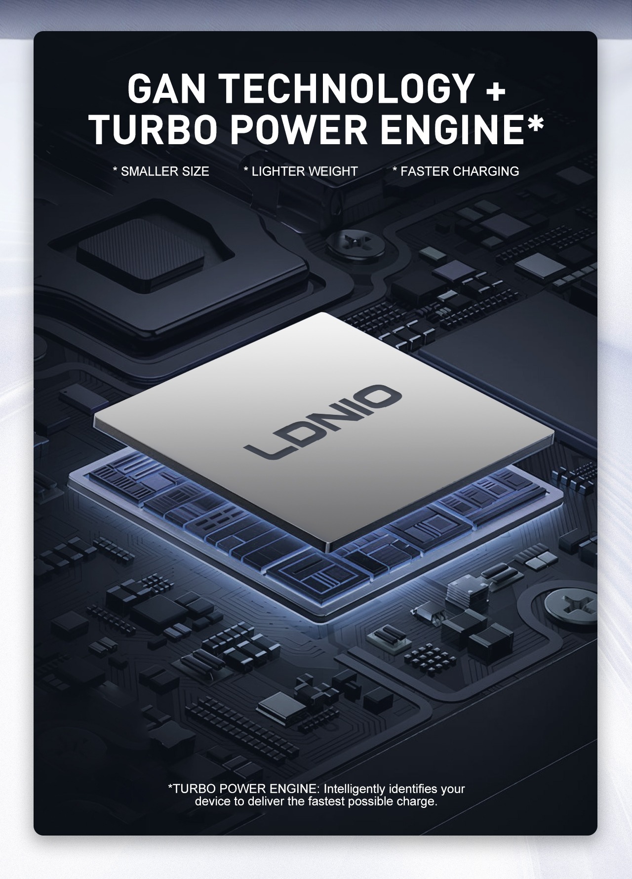  شارژر دیواری الدینیو Ldnio GaN Super Fast Charger Q2618 توان 65 وات 