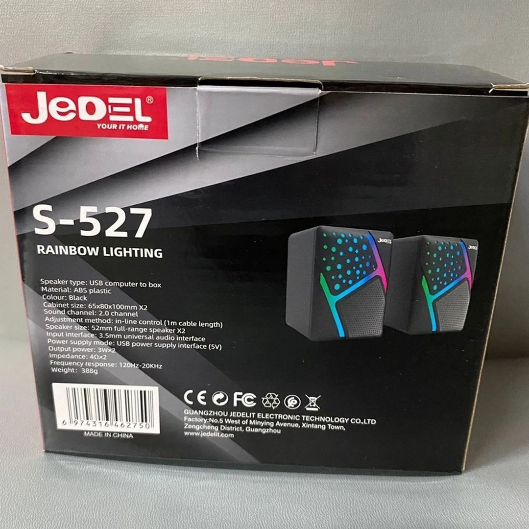  اسپیکر دو تکه گیمینگ Jedel S-527 