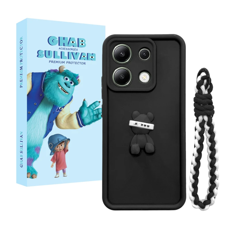 قاب شیائومی Redmi Note 13 4G سالیوان مدل SOLIDTEDDY به همراه بند