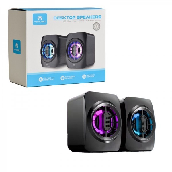 اسپیکر لپ تاپی 2 تکه MIKUSO مدل SPK-054