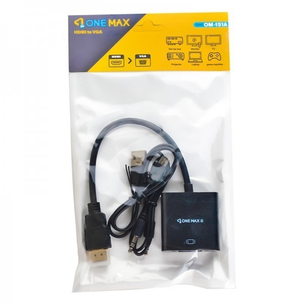  مبدل hdmi به vga وان مکس مدل OM-151A 