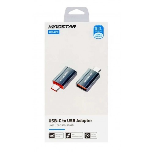  تبدیل USB OTG به KINGSTAR TYPE-C مدل KS420 