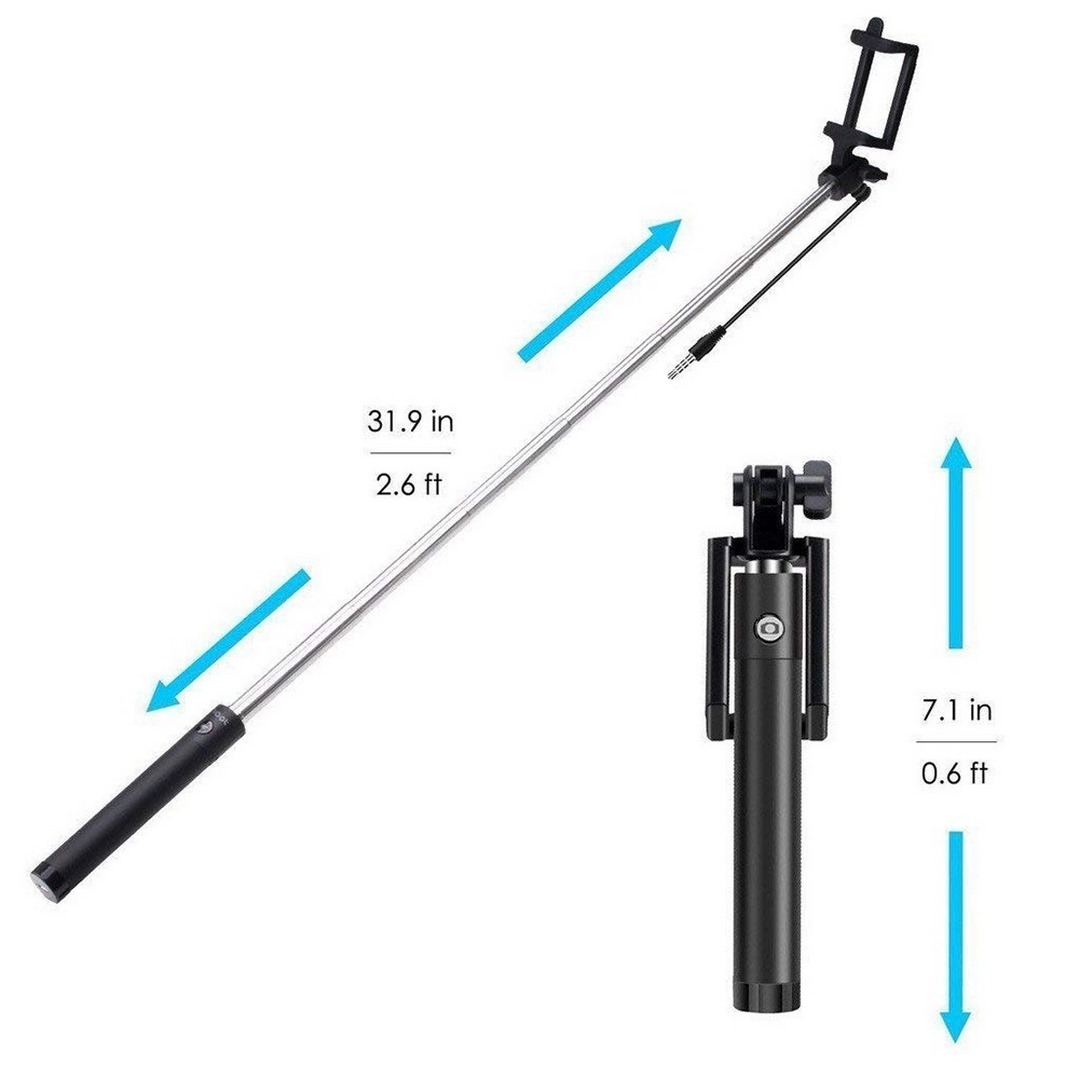  مونوپاد کابلی SELFIE STICK 