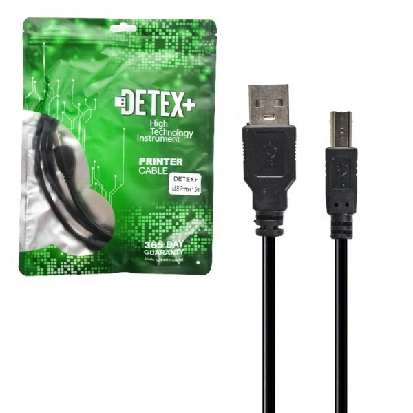  کابل پرینتر دیتکس پلاس (+DETEX) طول 1.5 متر 