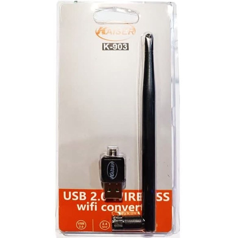  دانگل شبکه وای فای (Wi-Fi) آنتن دار کایزر (KAISER) مدل K-903 