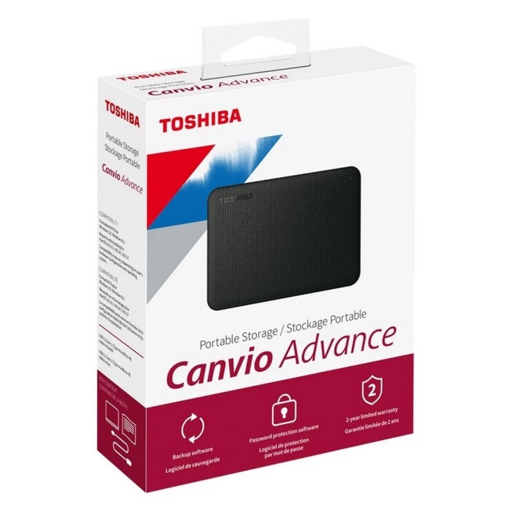 هارد اکسترنال توشیبا مدل Canvio Advance ظرفیت 1 ترابایت