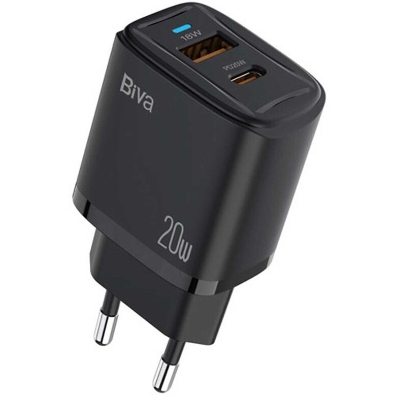 شارژر دیواری بیوا Biva HC-33 PD QC3.0 Fast Charger توان 20 وات 
