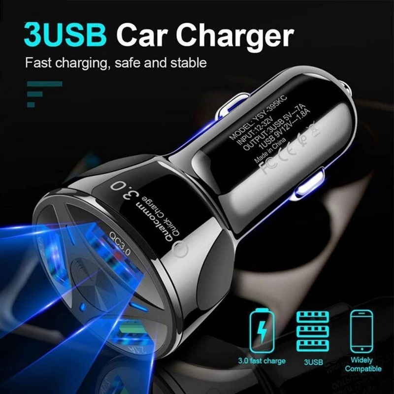  شارژر فندکی 30 وات مدل YSY-395KC 