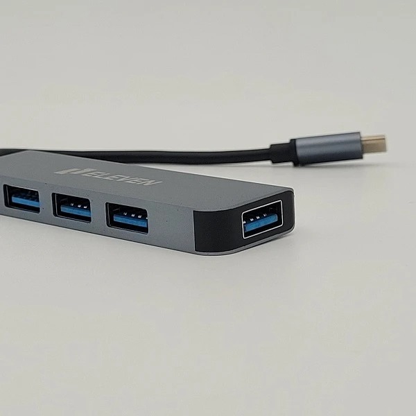  هاب Eleven H801 Type-C USB3.0 4Port 