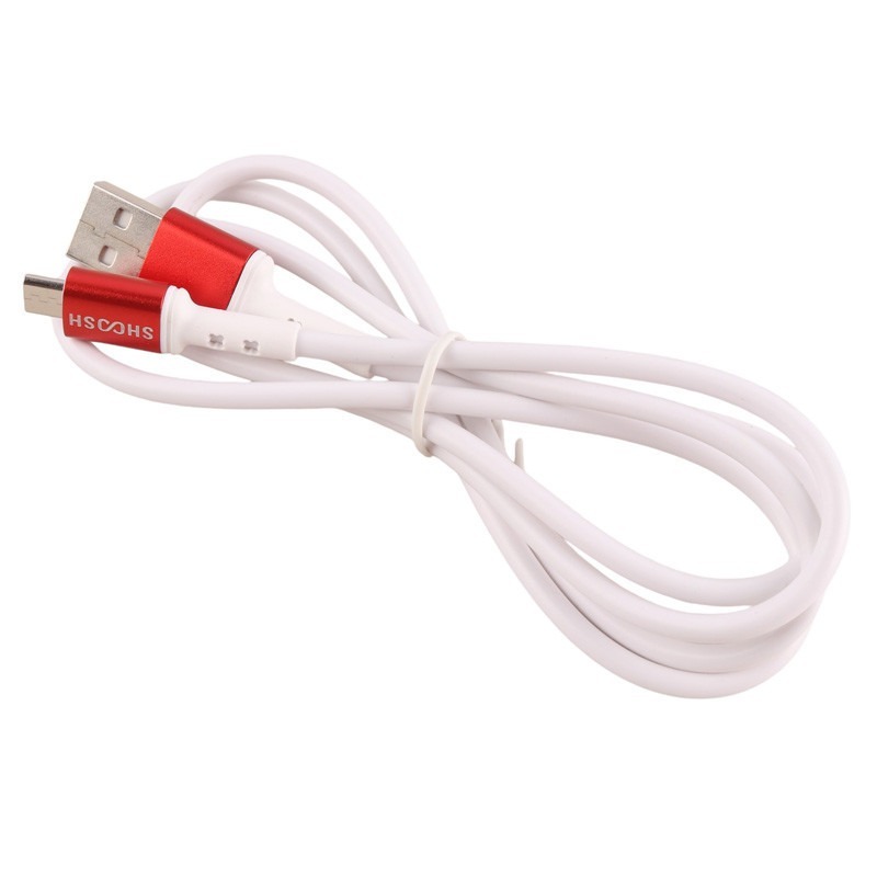  کابل میکرو یو اس بی فست شارژ Shoosh SH72A 5A 1.1m 