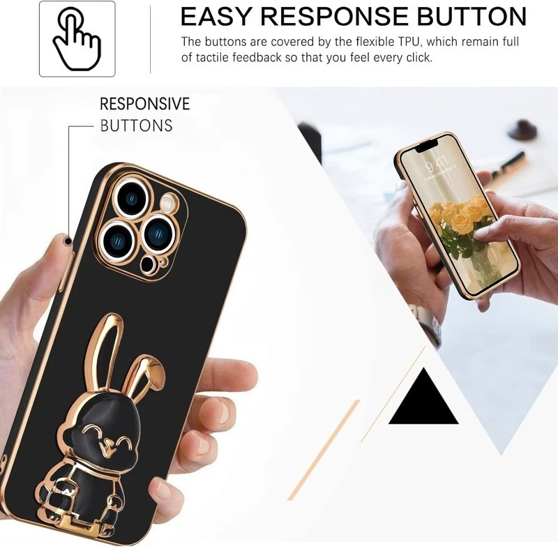  کاور موکولو مدل Lapin مناسب برای گوشی موبایل سامسونگ Galaxy A24 به همراه پایه نگهدارنده 