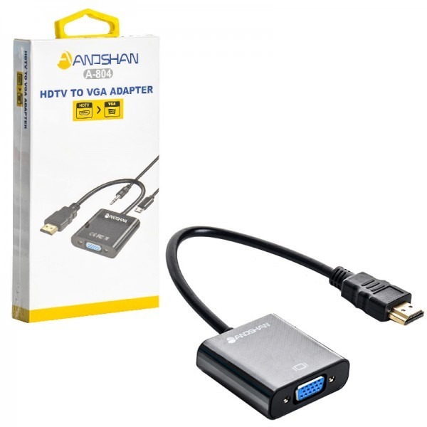 کابل تبدیل HDMI TO VGA انوشان (ANOSHAN) مدل A-804