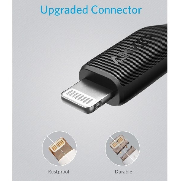  کابل لایتنینگ انکر Anker A8813 PowerLine III طول 1.8 متر 